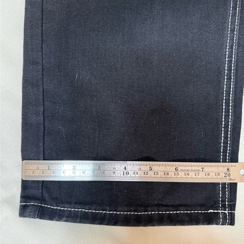 Game Time Men's Black Relaxed Jeans 30x30 - Picture 4 of 6